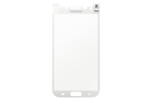 Samsung Displayfolie til Samsung N7100 Galaxy Note II - Hvid