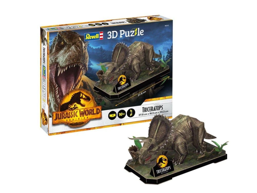 Revell 00242 Jurassic World Dominion - Triceratops 3D-pussel.