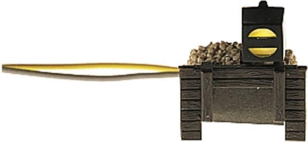 8931 Z Märklin miniklubskinner Bump block, belyst Flerfarvet