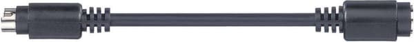 Märklin 60124 Adapterkabel Universal 10-polet til 7-polet Sort