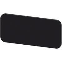 Siemens Bezeichnungsschild selbstklebend, kvadratisk (L x B) 27 mm x 12,5 mm unbeschriftet Schwarz SIRIUS ACT 3SU1900-0 (3SU1900-0AC16-0AA0)