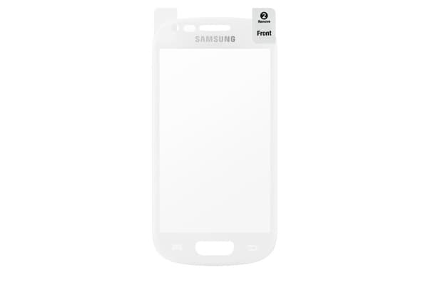 Samsung skærmbeskytter til Samsung Galaxy S3 Mini - Hvid