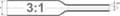 Miniatyrbillede 4 af 4: Hellermann Tyton 319-02400 Krympeslange Sort 5 stk(s) Kabelisolering