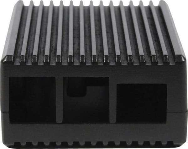 Allnet ALLNET Aluminiumhölje Passar serier: Raspberry Pi Inkl. passiv kylare Svart