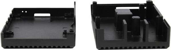 Allnet ALLNET Aluminiumhölje Passar serier: Raspberry Pi Inkl. passiv kylare Svart