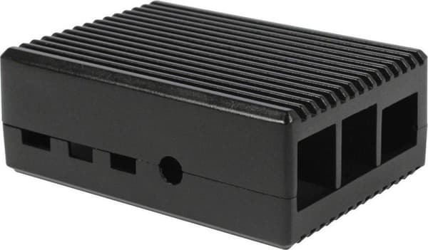 Allnet ALLNET Aluminiumshus Velegnet til serier: Raspberry Pi Inkl. passiv køler Sort
