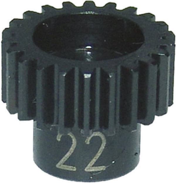 Reely EL0221S viritysosa teräsmoottorin hammaspyörä 22 hammasta moduuli 48DP