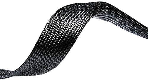 HellermannTyton 170-00120 HEGPX12-PET-BK Flettet ærme sort polyester 6 til 19 mm 100m
