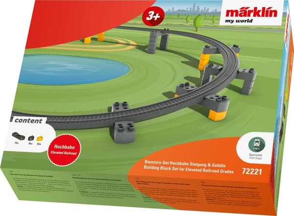 Märklin World 72221 H0 Modulsæt af ramper