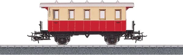 Märklin H0 jernbanevogn 4107 Flerfarvet