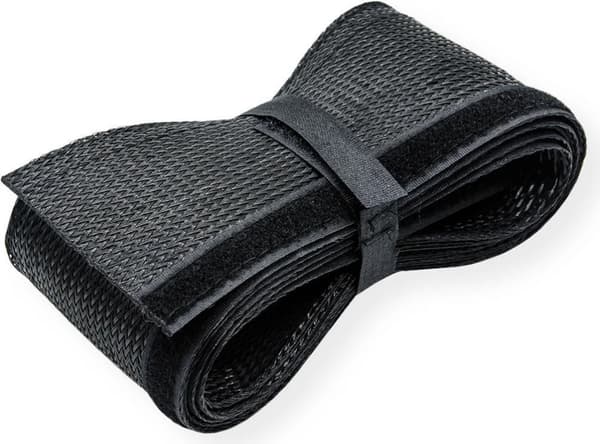ROLINE PVC tygslang för kabelbuntning, svart, 2,5 m (19.08.3161)