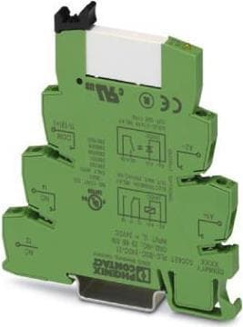 Phoenix PLC-RSC- 24DC/21AU Strømrelæ Grøn (PLC-RSC-24DC/21AU)