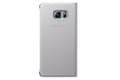 Miniatyrbillede 2 af 5: Samsung S view cover - sølv - til Samsung G928 S6 edge+