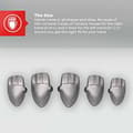 Pikkukuva 2 / 5: Joy-it BUTTON22A-L-RD painike 250V 3A 1 x ON/(OFF) IK10, IP67 lukitus 1 kpl
