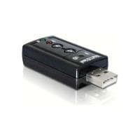 DeLOCK USB Sound Adapter 7.1 - ljudkort - stereo - USB (61645)