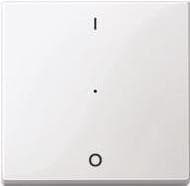 Merten MEG5211-0319 vippe til knapmodul, 1-gang (1/0), polarhvid blank, system M