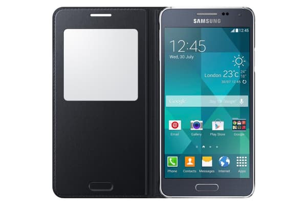 Samsung Alpha View Cover hopea