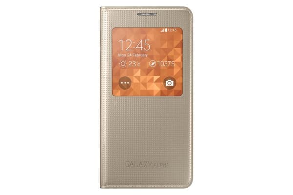 Samsung Alpha View Cover hopea