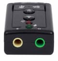 Miniatyrbillede 7 af 8: Manhattan Hi-Speed USB 2.0-3D 7.1 lydadapter sort