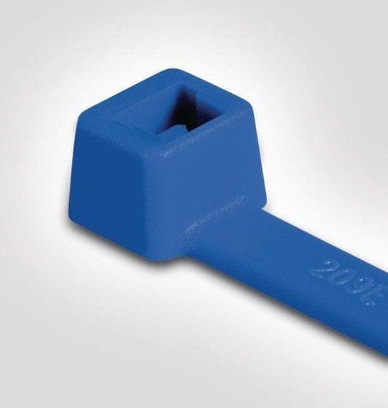 Hellermann Tyton T50R Kabelbindere Polyamid Blå 100 stk (111-04800)