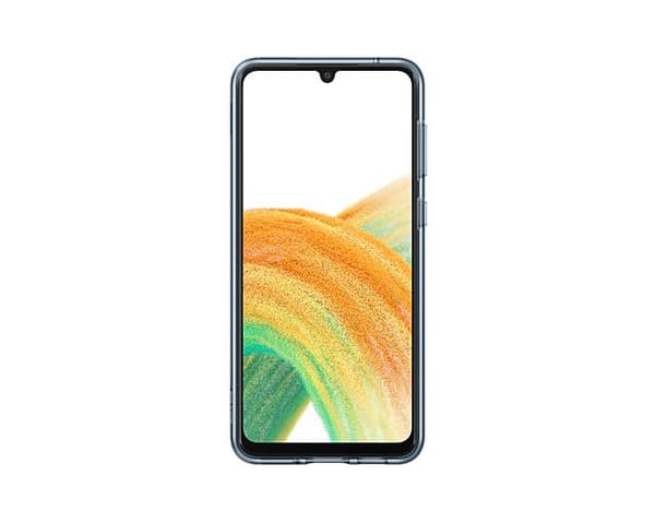 Samsung EF-XA336 - Matkapuhelimen takakuori - polykarbonaatti, termoplastinen polyuretaani (TPU) - tummanharmaa - Galaxy A33 5G (EF-XA336CBEGWW)