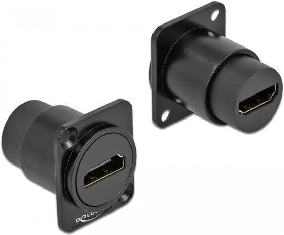 Delock D-typ modul HDMI-A hona till hona Svart