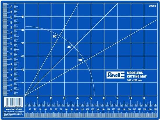 Revell 39057 Skæremåtte - Stor - Flerfarvet - Kina - Tilbehør til forbrugerenheder - 300 mm - 30 mm - 10 mm (39057)