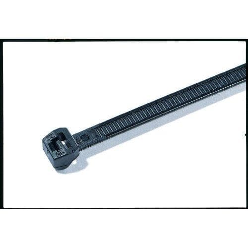 HellermannTyton 118-05059 Polyamid Transparent 100 stk - Kabelbindere (20 cm, 4,6 mm, 1,3 mm, 100 stk))