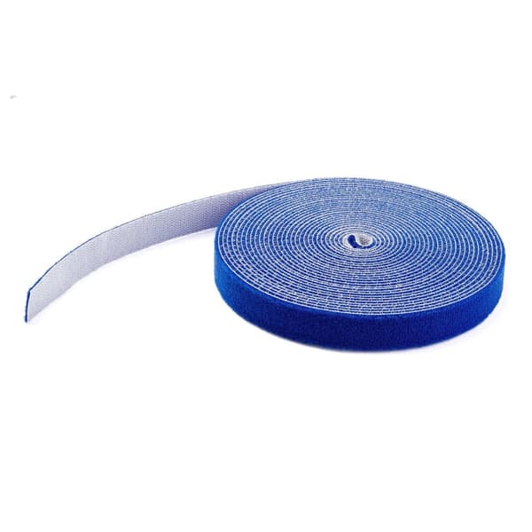 StarTech 25 jalkaa Hook and Loop Roll - Sininen - Kaapelinhallinta - Velcro - 7,62 m - Sininen