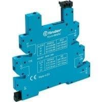 Finder relæbase med holdeklemme, med LED, med EMC undertrykkelseskreds 1 stk. 93.61.8.230 Serie 34 34.51 (93.61.8.230)