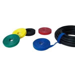 LogiLink tarranauha, 16 mm x 4 m, musta vahva tartunta, voidaan leikata mittoihin, uudelleen käytettävä - 1 kpl (KAB0050)