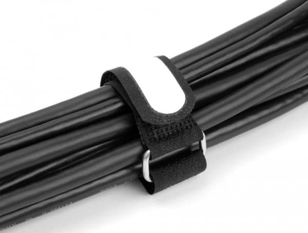 DeLOCK 19606 kabelbinder Krog & loop kabelbinder Nylon Sort 5 stk.