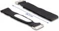 Miniatyrbillede 2 af 4: DeLOCK 19606 kabelbinder Krog & loop kabelbinder Nylon Sort 5 stk.