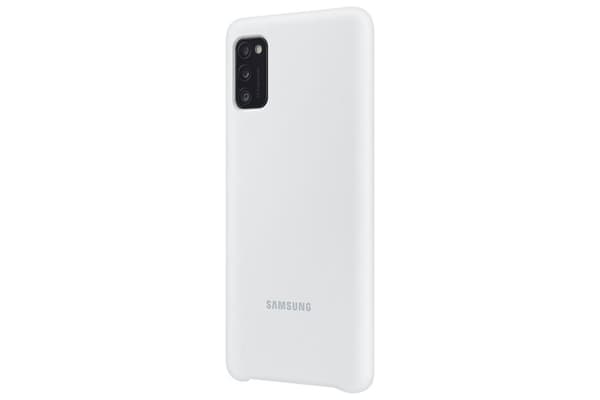 Samsung Silikonfodral - Samsung Galaxy A41 - Vit