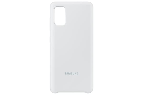 Samsung Silikonfodral - Samsung Galaxy A41 - Vit