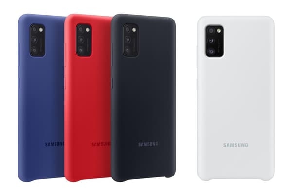 Samsung Silikonfodral - Samsung Galaxy A41 - Vit