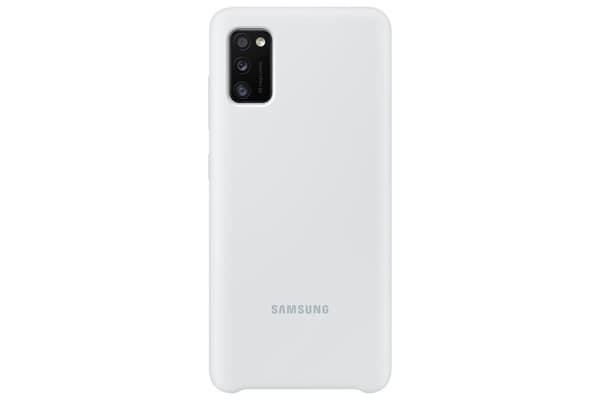 Samsung Silikonfodral - Samsung Galaxy A41 - Vit