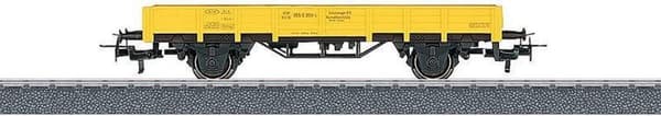 Märklin H0 Lavsidevogn 4471 Sort, Gul