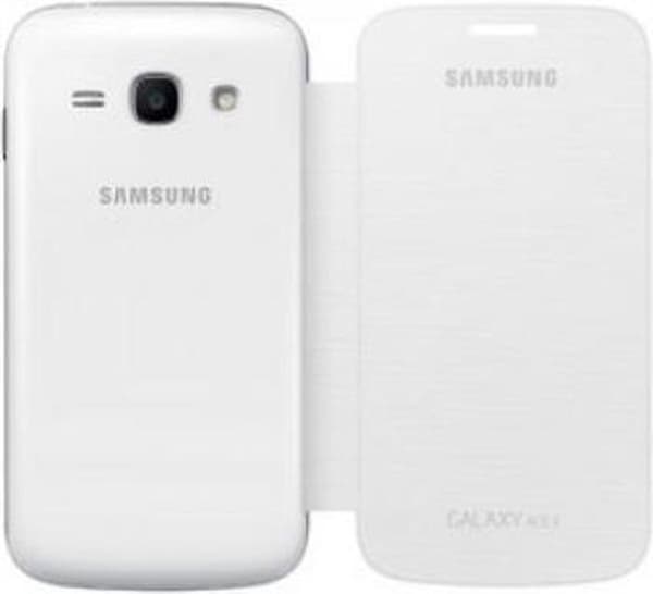 Samsung Flip Cover til Samsung Galaxy Ace 3 - Hvid