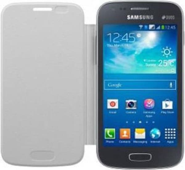 Samsung Flip Cover til Samsung Galaxy Ace 3 - Hvid