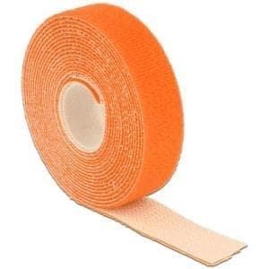 DeLOCK krog og løkke - kabelbinder - 3,0 m - orange (18746)
