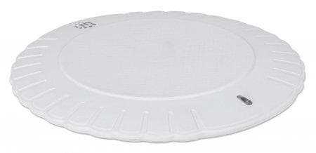Manhattan trådløs induktionsoplader 5 W - Qiâ„¢-certificeret trådløs oplader - Sikker opladning med 5 W (5 V/1 A) - Rund opladningsplade - Hvid (18029