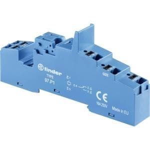Finder relæ fatning 1 stk 97.P1 serie 46, serie 99, serie 86 46.61, 99.02, 86 (97.P1)