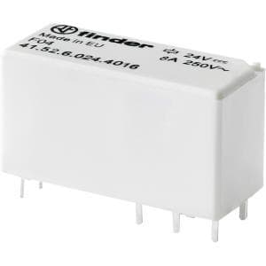 Finder printrelæ 12 V/DC 8 A 2 skiftekontakter 41.52.6.012.4016 1 stk. (41.52.6.012.4016)
