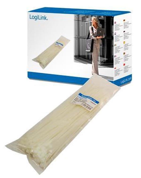 LogiLink Kabelbindersæt 100 Stück Længde: 300 mm Stærke: 3,6 mm