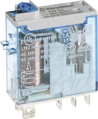Finder industrirelæ 24 VDC 1200 ? 500mW (46.61.9.024.0040)