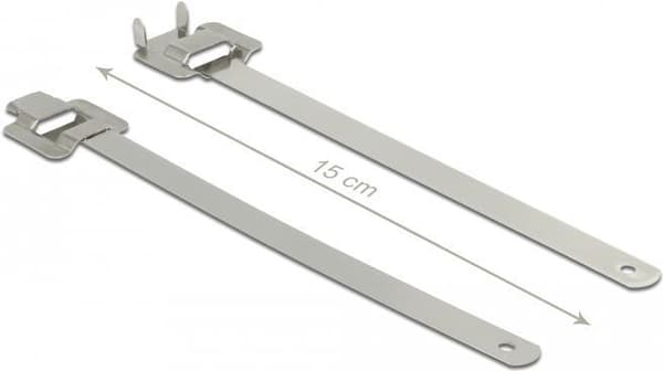 Delock DYMO RhinoPRO - polyester - permanent klæbemiddel - rulle (1,9 cm x 5,5 m) permanent tape - til RhinoPRO 5000 (18762)
