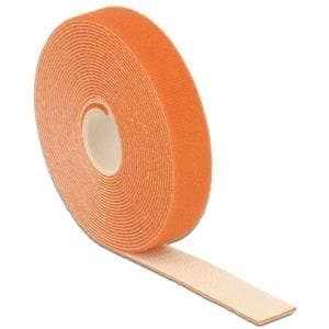 DeLOCK - Velcrolukning - 5,0m - orange (18747)