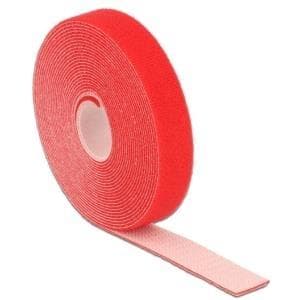 DeLOCK - Velcro - 5,0 m - Rød (18723)