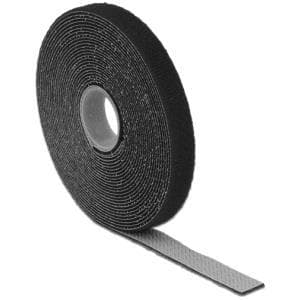 DeLOCK - Velcro - 5,0 m - Sort (18711)